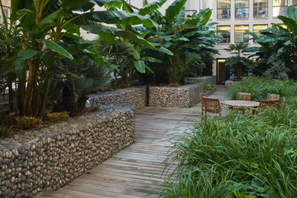 ROOF GARDEN, SAINT DOMINIQUE, PARIS: DESIGNERS ERIC OSSART AND ARNAUD MAURIERES: